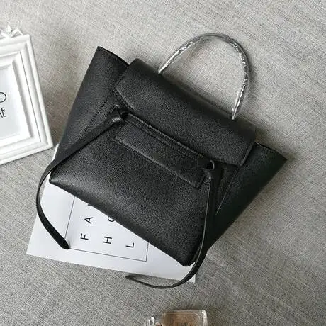 HANYUNA BRAND New Fashion Cowhide Catfish Women Bags Belt Knot Bags Large Capacity Totes Split font