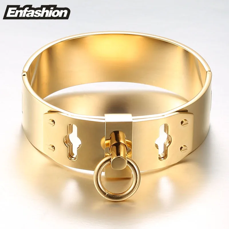 Enfashion, ювелирное изделие, круглое кольцо, широкий Браслет-манжета, Noeud, нарукавная повязка, золотой цвет, браслет на запястье для женщин, браслеты, браслеты на запястье