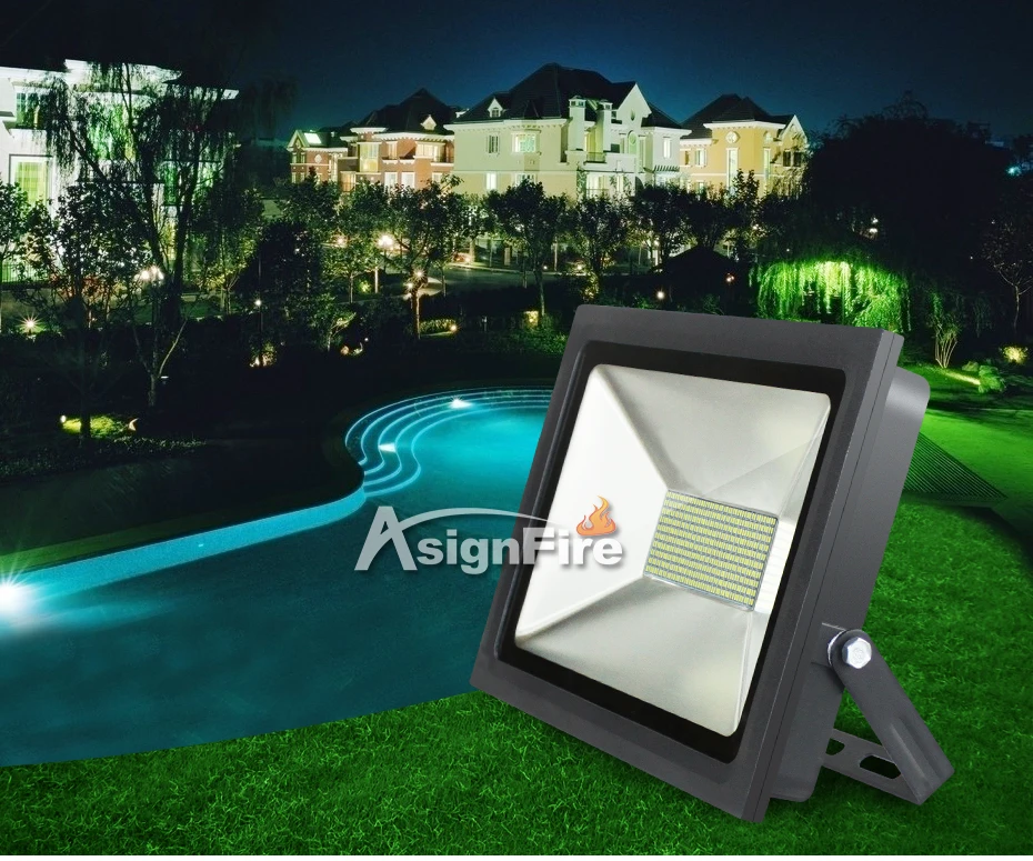 Ultrathin LED Flood Light 170-260V Waterproof IP65 15W 30W 60W 100W 150W 200W Led Floodlight Outdoor Lighting Refletor LED