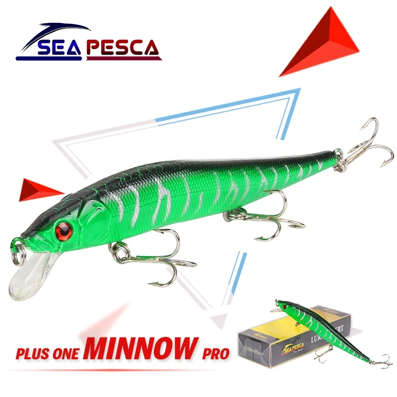 SEAPESCA рыболовная приманка воблер хорошего качества 6 цветов гольян кривошипная