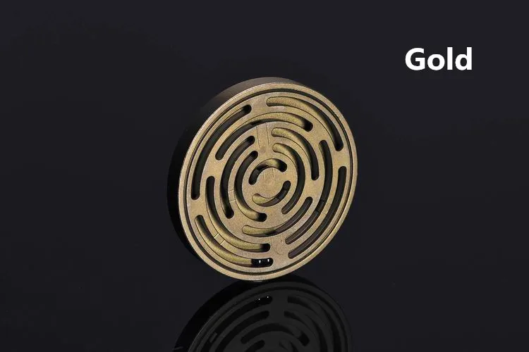 Apaziguador do Esforço 2 em 1 Titanium Liga Giroscópio Labirinto Adulto Toy Combinação Edc Dedo 16 Cheap Ferram. atividade ar livre
