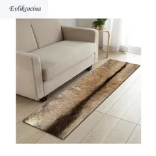 Лошадь искусственный мех Badkamer дверной коврик в ванную комнату пол Tapete Banheiro ковер для Toliet нескользящий Alfombra Bano