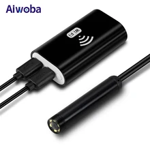 Promos Black Friday et Cyber Monday AliExpress 2017. Kits DIY Arduino, Raspberry, imprimantes 3D, caméras IP 262 8mm Lens Android IOS Wifi Endoscope with 1m 1.5m 2m 3.5m 5m Cable Iphone Endoscope Inspection Borescope for IOS Android Windows