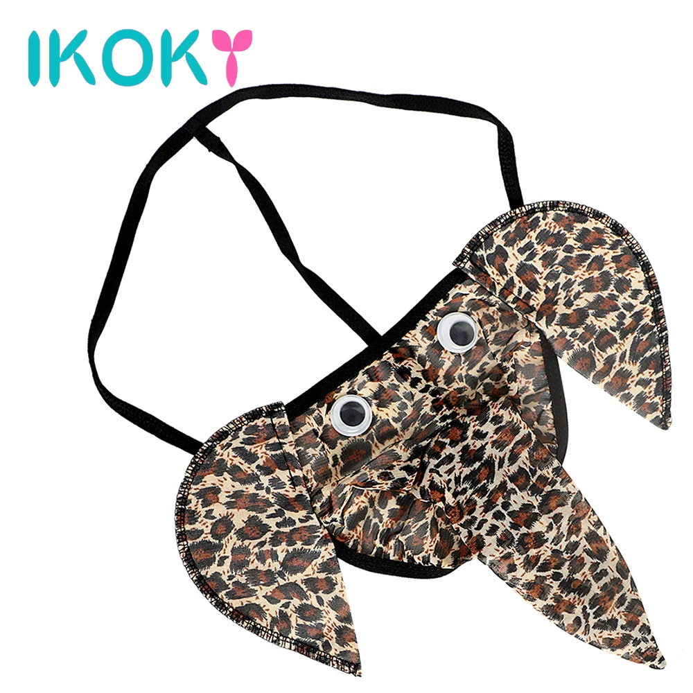 IKOKY Sexy Man Elephant Role Play Erotic SM Bondage G Strings Special Gifts Sex Toys for Male Adult Games_voghion.com