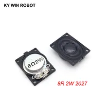 *#Best Price 2PCS/Lot LCD Monitor/TV Speaker Horn 2W 8R 2027 2720 Loud speaker 8 ohms 2 Watt 8R 2W 20*27MM thickness 6.3MM *#Best Price 2PCS/Lot LCD Monitor/TV Speaker Horn 2W 8R 2027 2720 Loud speaker 8 ohms 2 Watt 8R 2W 20*27MM thickness 6.3MM