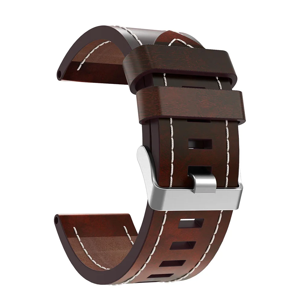 Fistar, сменный роскошный кожаный ремешок, ремешок для часов с инструментами для Garmin Fenix 5X5 5S, gps часы, высококачественный ремешок на запястье