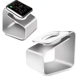 Портативный Зарядное устройство для Apple Watch 4 3 2 1 44/42 мм 40/38 мм iWatch ремешок Алюминиевое Крепление беспроводной Зарядное устройство Стенд