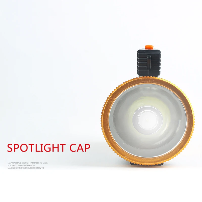 

LED Rechargeable Flashlight Super Bright Searchlight Handheld Portable Spotlight HUG-Deals