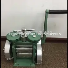 Мини латунный прокатный стан, ручной ролик для ювелирных изделий, латунный ювелирный прокатный стан