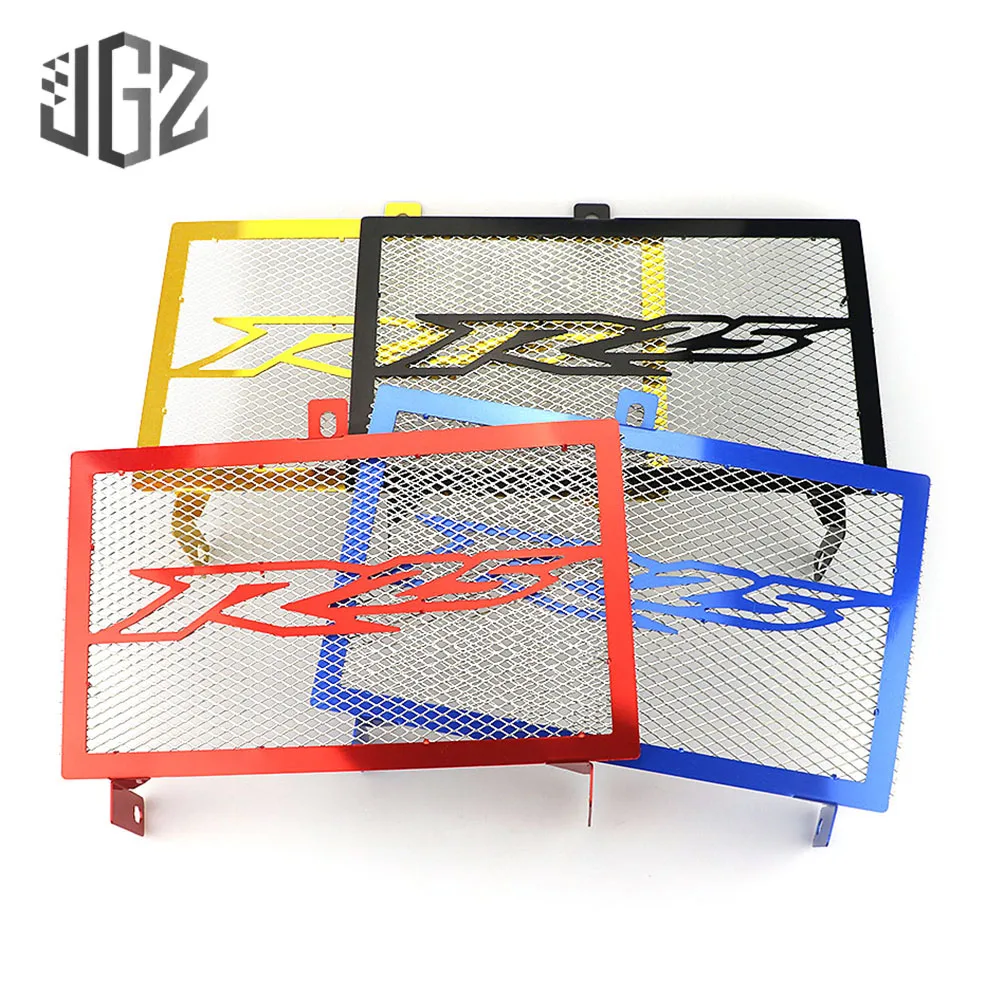 

For YAMAHA YZF R25 Motorcycle Stainless Steel Radiator Guard Grille Protector Bezel Cover Shield Accessories Black Red Gold Blue