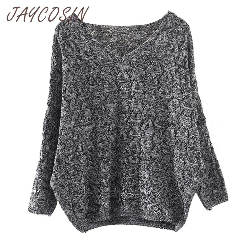 

JAYCOSIN Clothes women sweaters and pullovers soft ladies sweaters knitted long sleeve sweater women winter Acrylic loose top