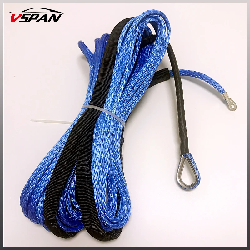 Color Name : Blue Winch Rope 3/8 8mm*12m Synthetic Winch Line/Rope Cable for 4x4 4wd ATV Utv SUV Offroad 