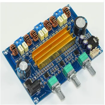 

DC24V 2A TPA3116 2.1 channel class D HIFI digital power amplifier board 100W+50W*2