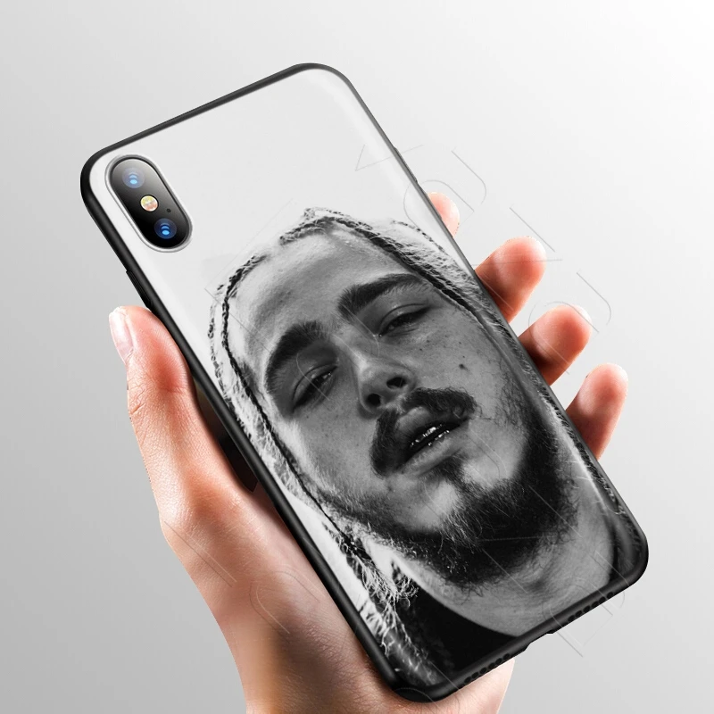 Чехол Lavaza Post Malone для iPhone 11 Pro XS Max XR X 8 7 6 6S Plus 5 5S se - Цвет: 3