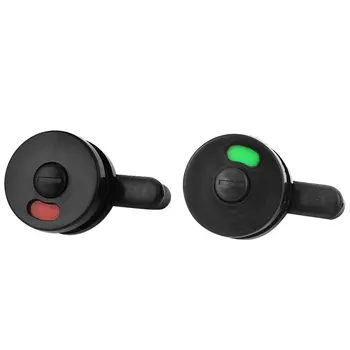 

2pcs Public Toilet Door Locking Rotating Red Green Indicator Knob Lock
