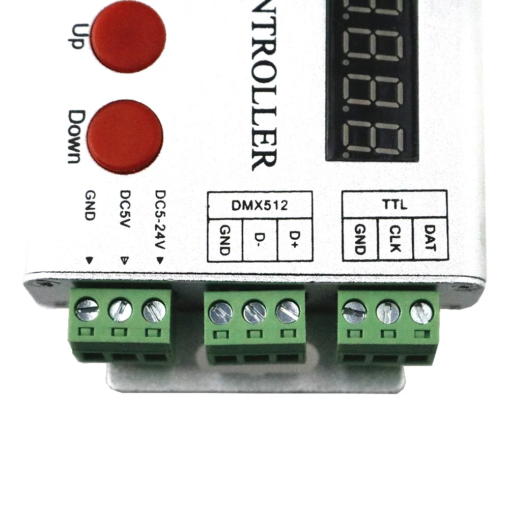 Светодиодный контроллер пикселей sd карты 2048 dmx консоль TM1809 WS2811 ws2801 LPD8806 WS2812 DMX