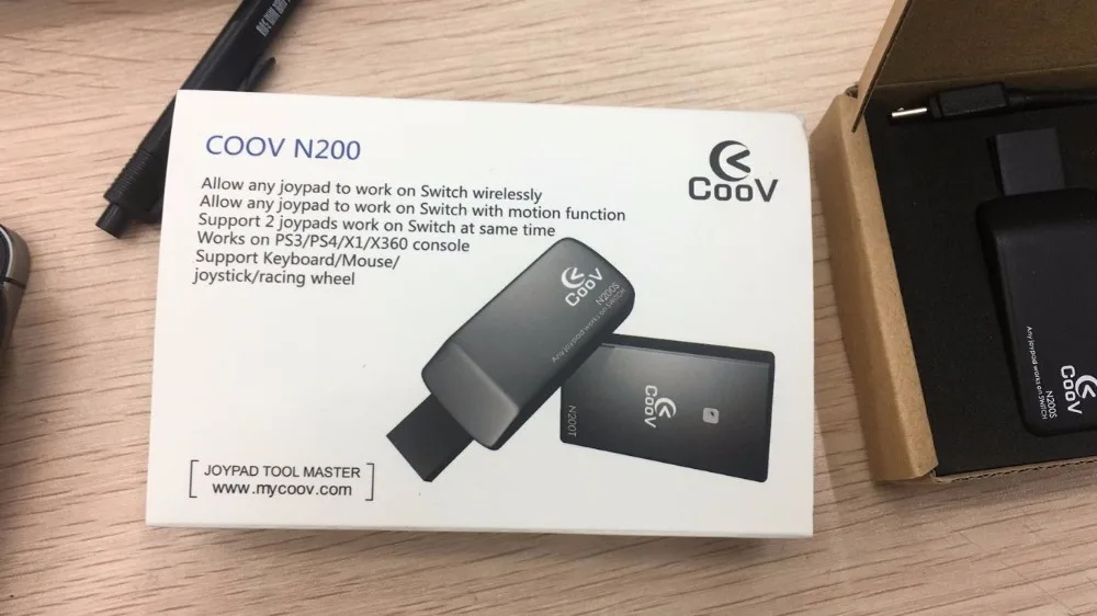 Конвертер контроллера Coov N200 для консоли Nintendo Switch NS PlayStation 3/PS4/Xbox one/X360 датчик