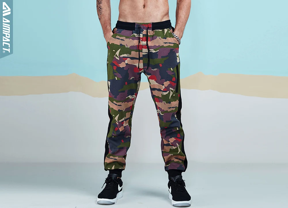Aimpact 2017 New Camouflage Jogger Pants Men Cotton Sweatpants (16)