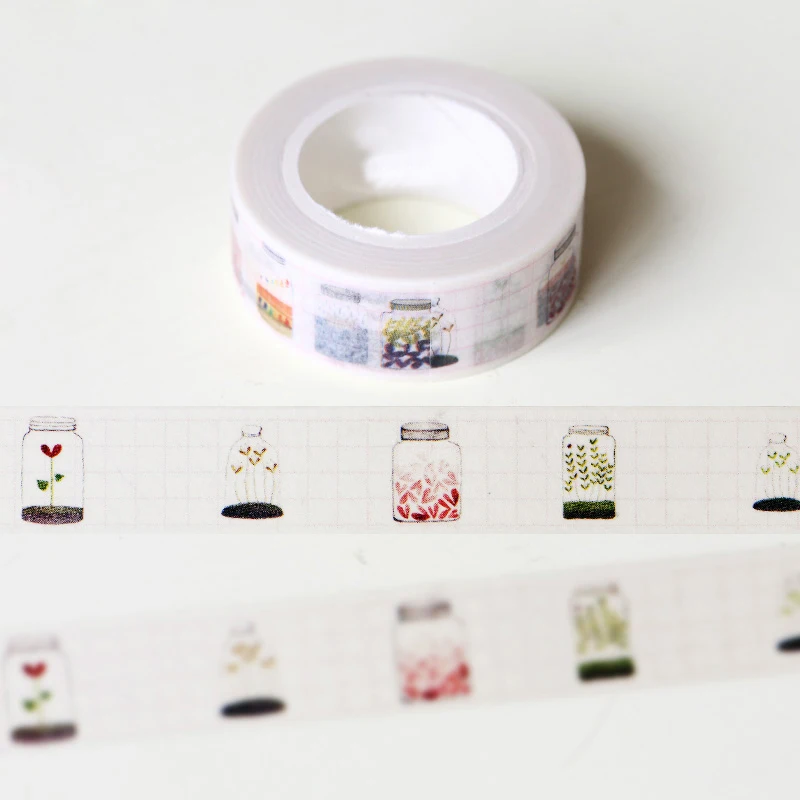 

1.5*7m Glass Bottle washi tape diy decoration for scrapbooking masking tape adhesive tape