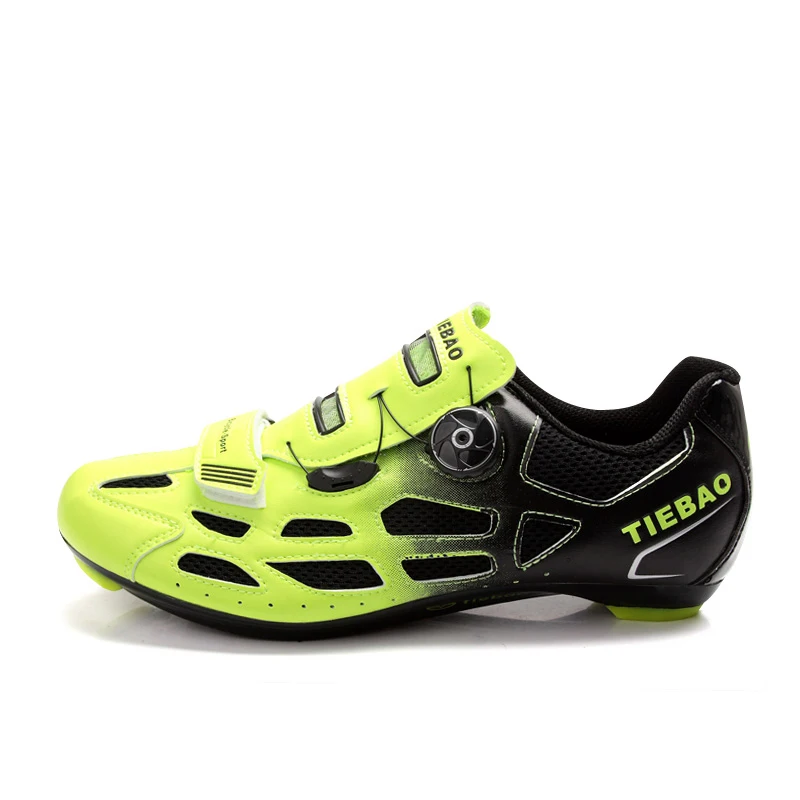 

TIEBAO 6-1259 Hot Sale Professional Racing Cycling Shoes Unisex Breathable Compatible LOOK-KEO SPD Cleat Outdoor Road Bike Shoes
