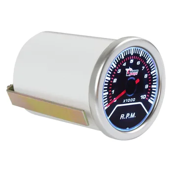 

DRAGON GAUGE 2" 52mm 0 ~ 10000RPM Car Vehicle White LED Universal Tachometer Tacho Gauge Meter RPM