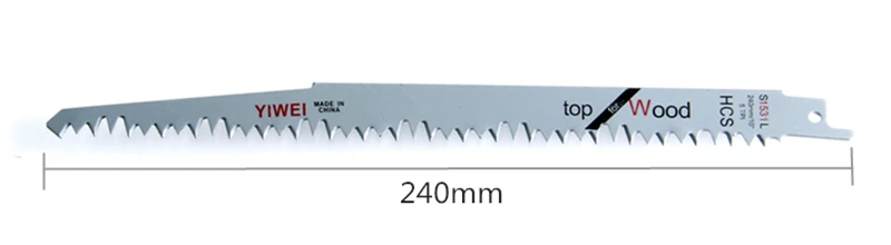 Ивэй 5 шт./компл. лобзик лезвие S1531L для резки 15-150 мм древесины Multi из металла сабельная пила деревообрабатывающие станки