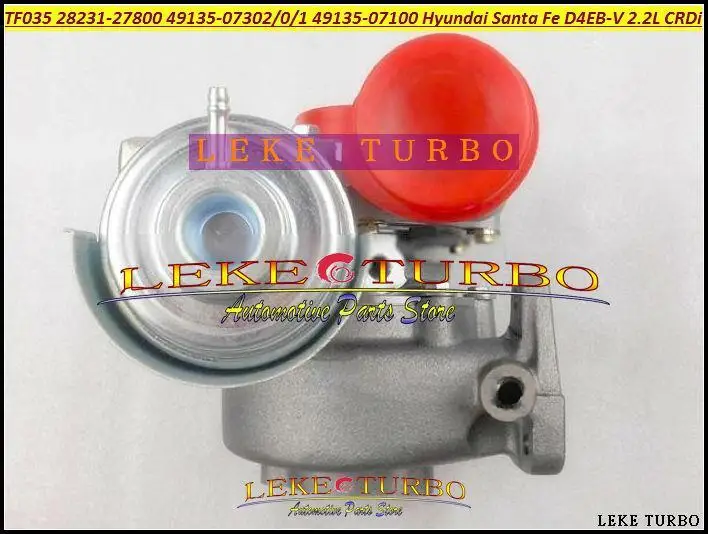TF035 49135-07310 28231-27810 49135-07311 49135-07312 Turbo Turbocharger For HYUNDAI Santa Fe Grandeur CRDi 06- D4EB 2.2L 150HP--