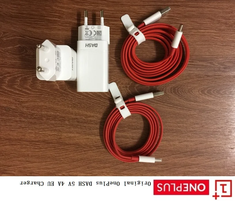 

Original brand new Oneplus 5V 4A DASH EU Charger adapter+150cm or 100cm Dash Type-C Cable for 1+ 3 3T 5 5T 6 6T Three five six T