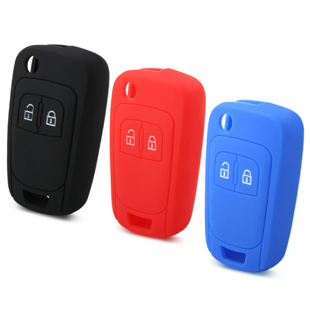 

Silicone Car Key Protective Holder Cover Bag Case for Opel Astra Corsa ADAM Antara Meriva Zafira Insignia Accessories