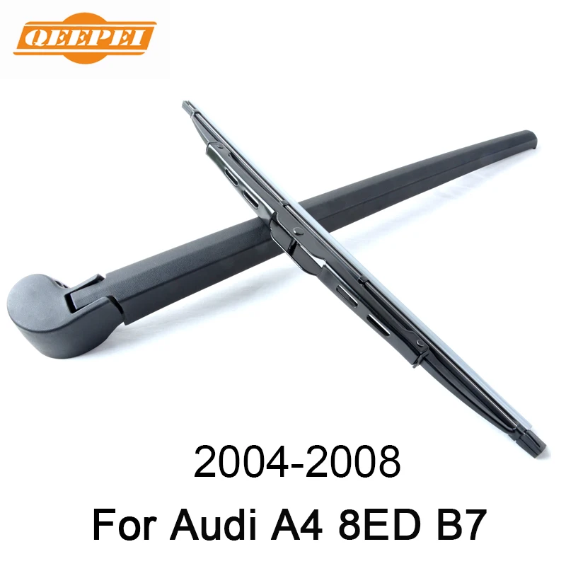QEEPEI 13'' Rear Wiper Arm And Blade For Audi A4 8ED B7 2004 2008 High Quality Natural Rubber