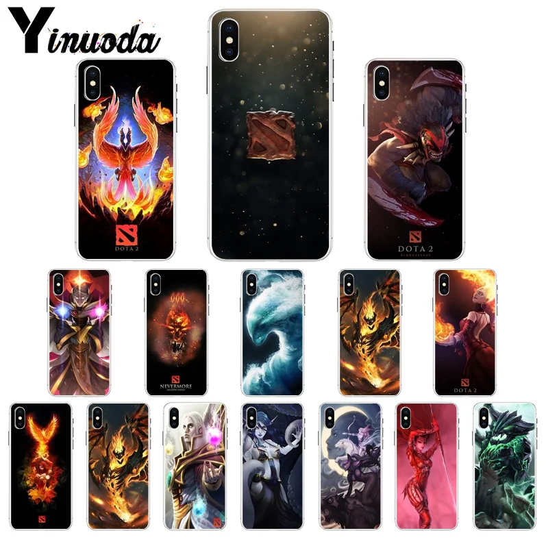 

Yinuoda dota 2 Customer High Quality Phone Case for iPhone 6S 6plus X Xs MAX 7 7plus 8 8Plus 5 5S XR cover