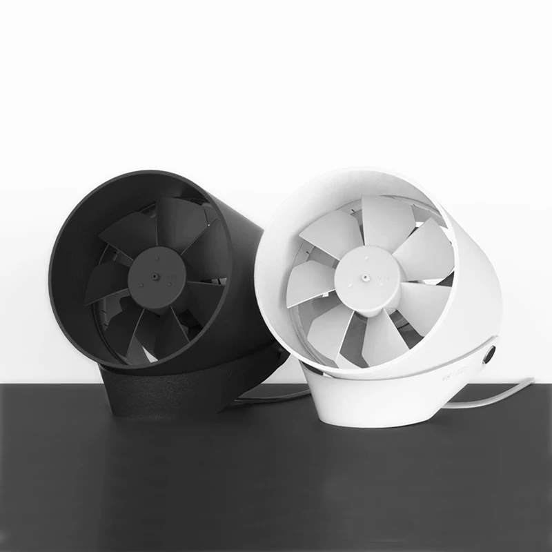 

Mini Air Cooler Electric Fan Smart Touch usb Ventilator 2 Speed Adjustable Portable Fan Double Motor CE RoHS FCC Patent Design