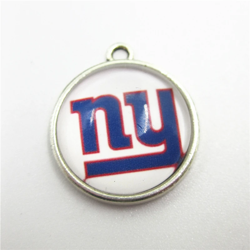 Новое поступление 10 шт. шлем Американский футбол спортивные шармы NY Giants