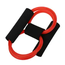 Сопротивление полоса амортизатор трубчатый для фитнеса Мышцы Тренировки Упражнения Йога шнур эластичный 8 Тип