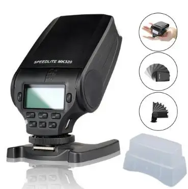 Вспышка Meike MK320 MK 320 TTL Speedlite HSS для камеры Nikon J3 D7100 D5300 D5100 D5200 D5000 D3300 D3200 D3100 D750 D8|meike