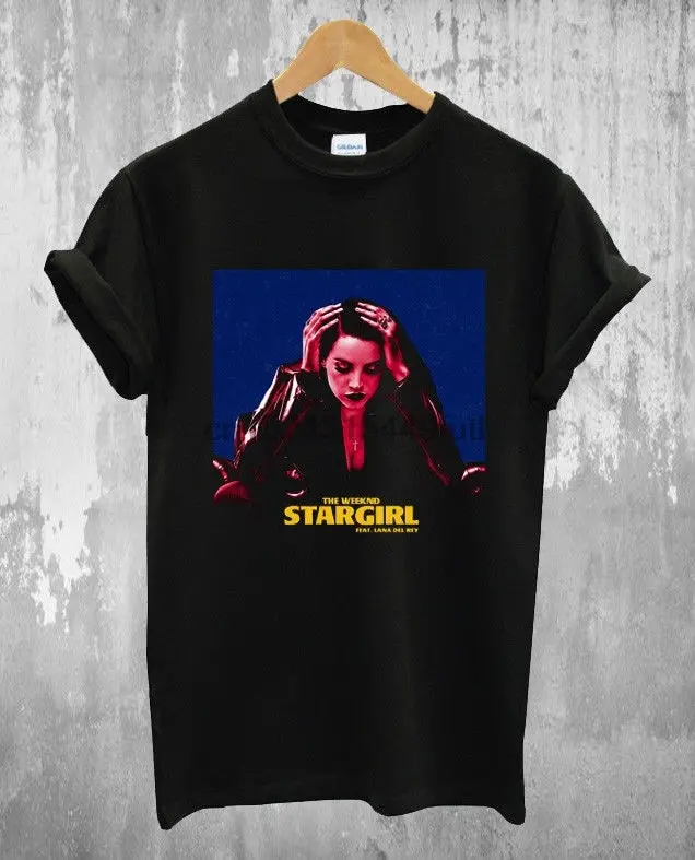 

Lana Del Rey Stargirl Music Logo Black Tee Men Woman T Shirt S M L XL 2XL
