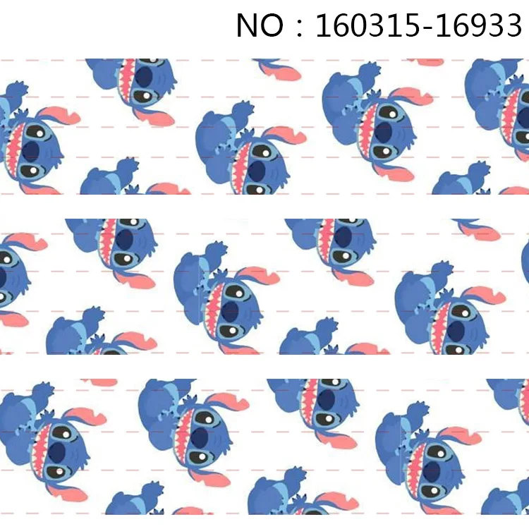 10 ярдов-разные размеры-японская мультяшная лента с рисунком - Цвет: 160315-16933