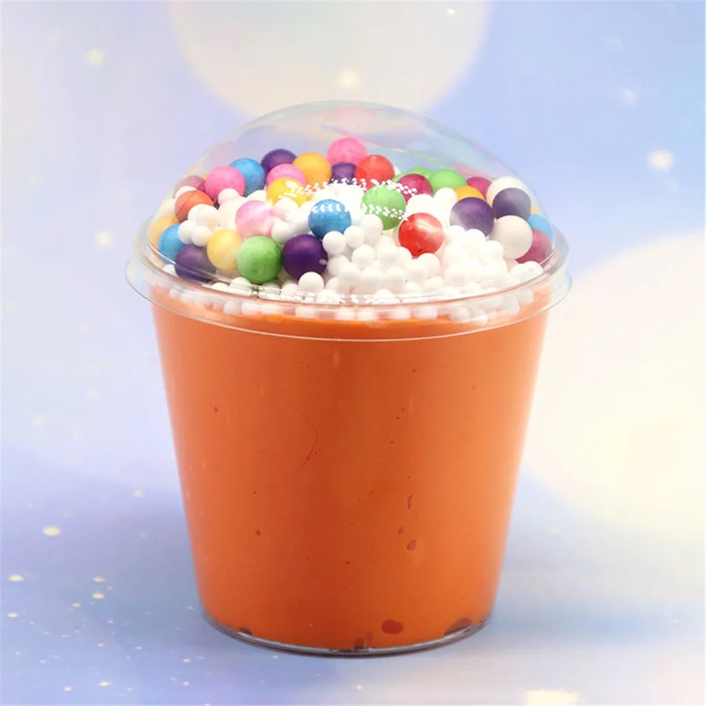Полимерная глина Slime Fluffy 150 увлажнитель для автомобиля в форме мороженого Slime грязь DIY Ароматические снятие стресса глина игрушка тревога игрушки подарок рельеф глина ToyA508