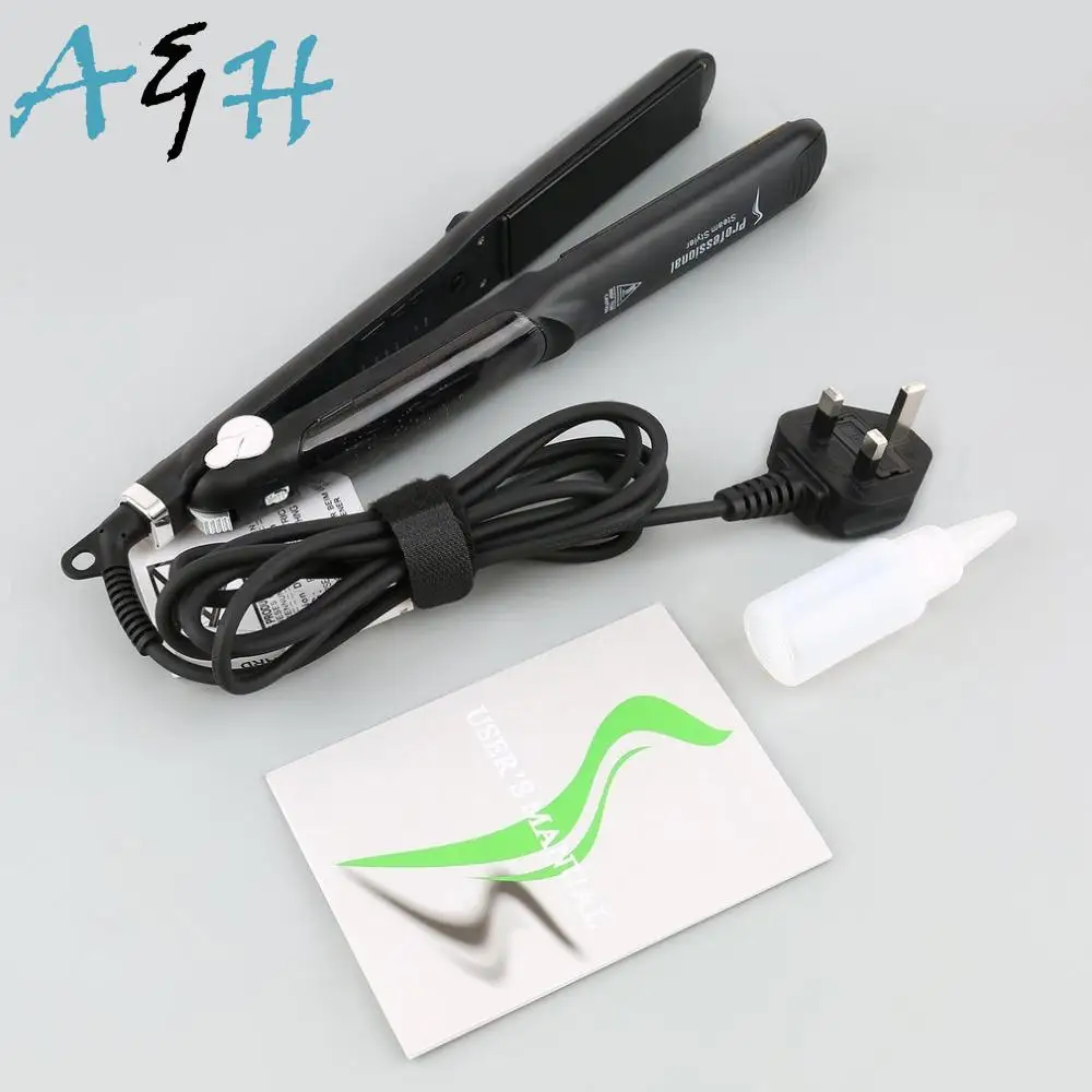 

Tool Personal Use 1 Professional Hair Dual Hair Vapor set Steam Straightener Straightener Use Salon Styling Ceramic new