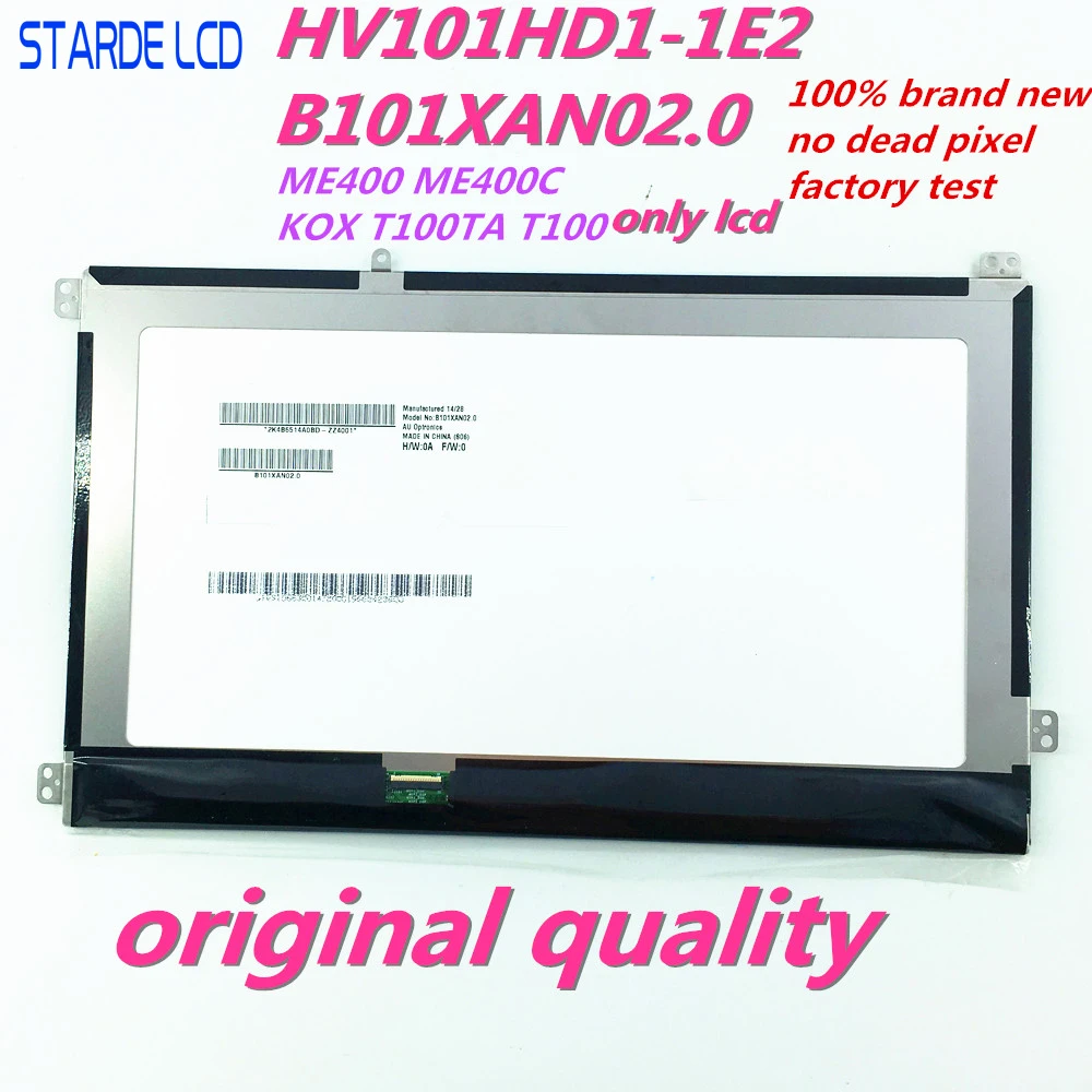 HV101HD1-1E2 B101XAN02.0 ЖК-экран для Asus VivoTab Smart ME400 ME400C KOX T100TA T100 T100T планшет ЖК-дисплей