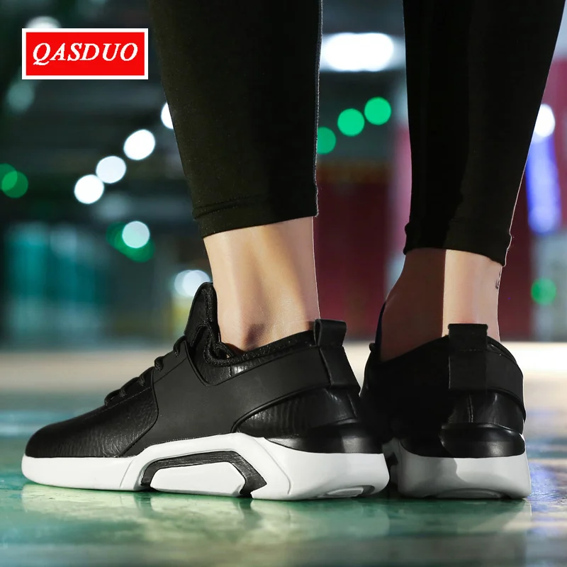 QASDUO Brand Plus size 39-48 High Quality Men Shoes men casual shoes unisex Light weige Breathable Fashion male Shoes sneakers