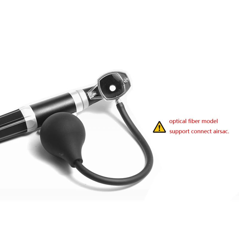 Blessfun Профессиональный ENT комплект светодиодный/волоконно-оптический отоскоп медицинский портативный Auriscope прибор для осмотра ушей
