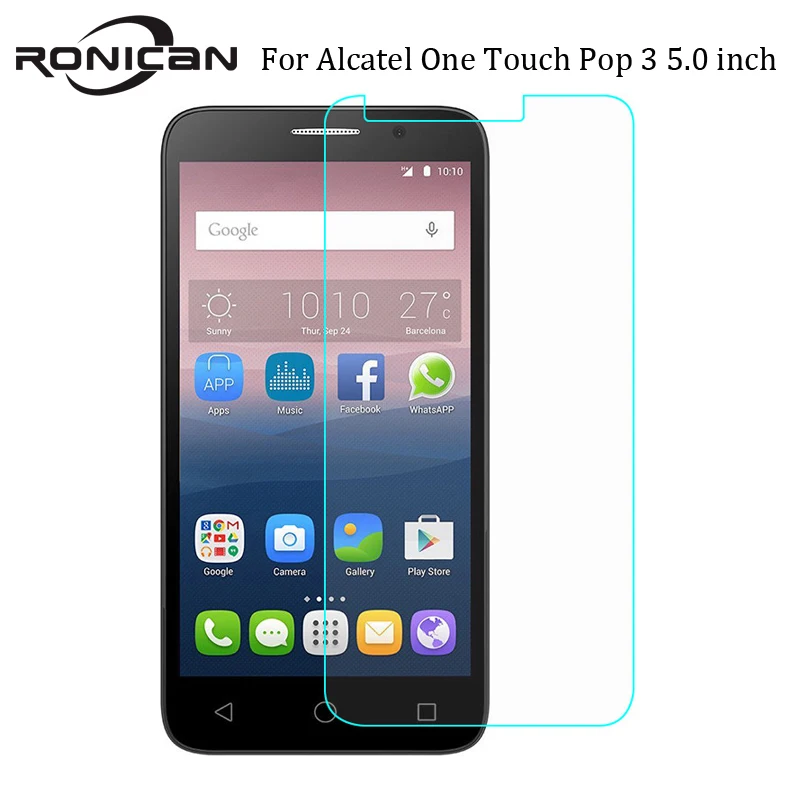 

Alcatel One Touch Pop 3 5.0 Screen Protector 9H 2.5D Explosion-proof Tempered Glass Film For Onetouch Pop3 5 5015D 5065D 5015X