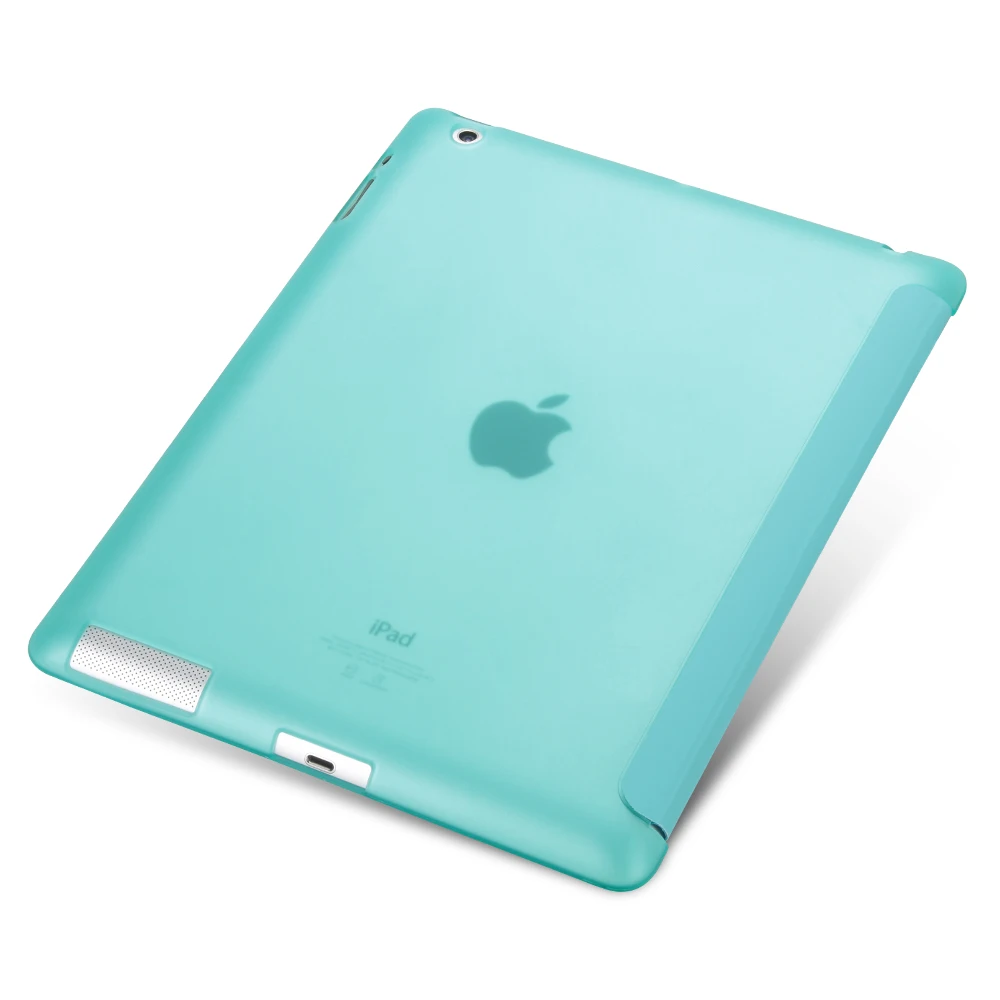 Чехол для iPad 2 3 4, golp Ultra Slim искусственная кожа флип чехол мягкая Вернуться ТПУ Magentic Smart Cover для iPad 2 3 4 A1430 a1460