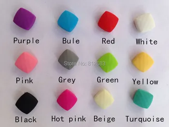 

100pcs/lot Food Grade Silicone Teeth Beads DIY Necklaces Babies Chewing Jewelry Mom Jewelry Silicone Beads for Teething Necklace