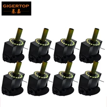 Производство Китай продажи 8xlot Ultra холодной светодио дный Co2 машины 18x3 Вт Цвет смешивания R/Y/G/P/B/C/O светящиеся ЖК-дисплей Экран Поддержка PC Управление