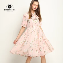 Spring Summer Dress Women Runway Print Dress 2017 High Quality Dress Designers