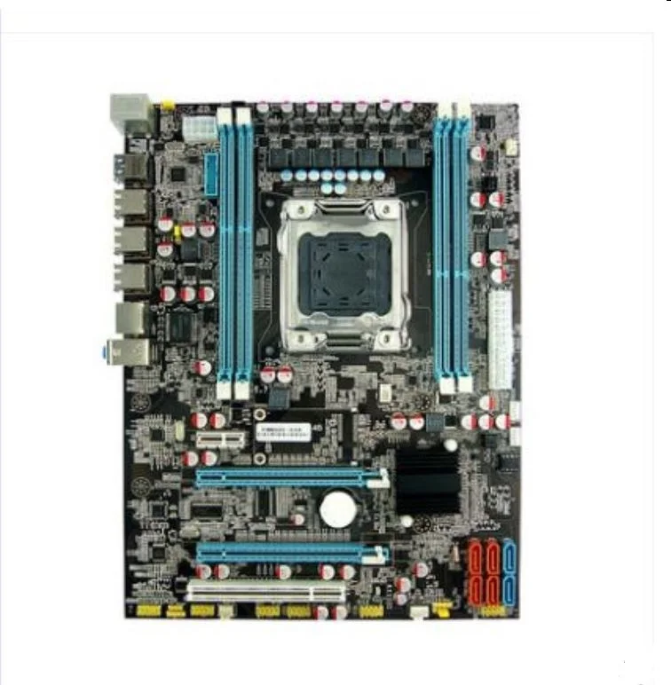 X79 материнская плата 2011 игла поддержка для обычной настольной памяти DDR3 Gigabit Ethernet