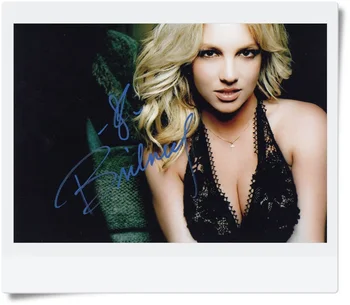 

signed Britney Jean Spears autographed photo 7 inches freeshipping 092017A