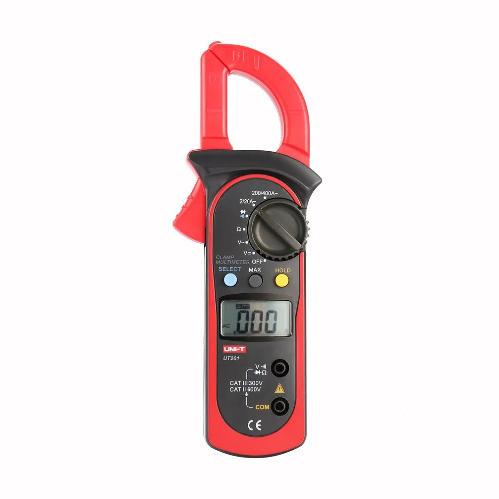 

Digital Clamp Meters UNIT DC/AC Volt Amp Ohm Diode Mini Multimeter Ammeter Multitester Current Voltage Resistance Tester Probe